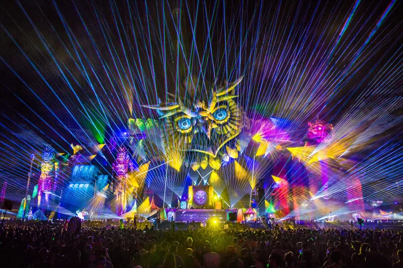 涩漫18音乐节现场视频素材